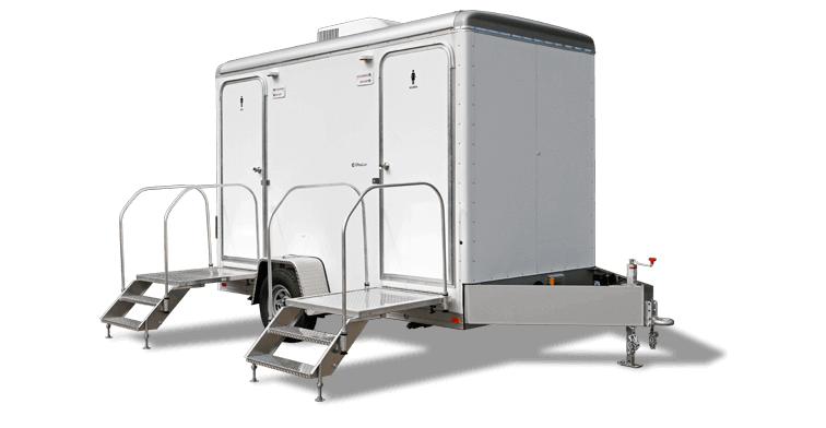 Luxury restroom trailer rental Lake Forest