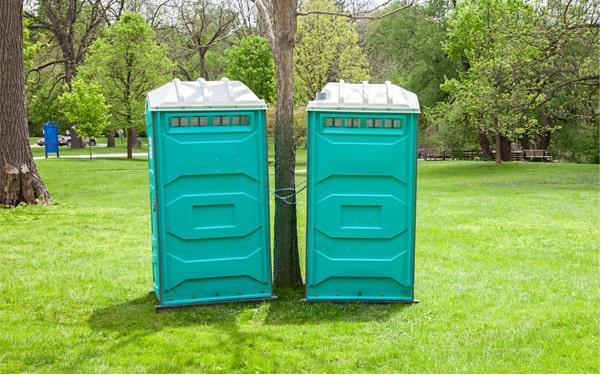 Vandal proof portable toilet rental